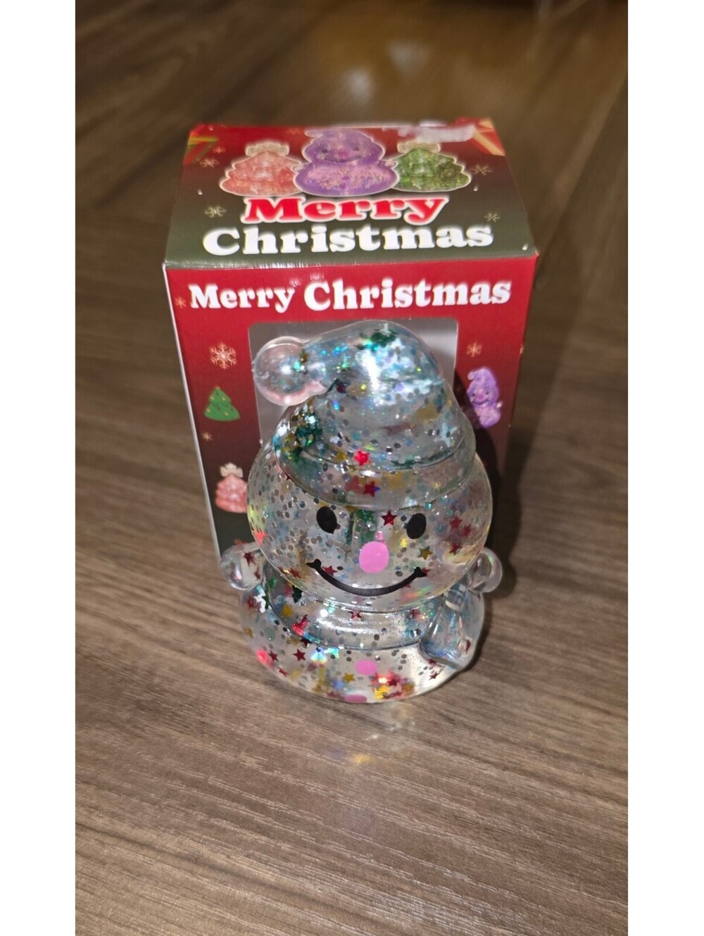 Merry Christmas Snow Globe Ornament
